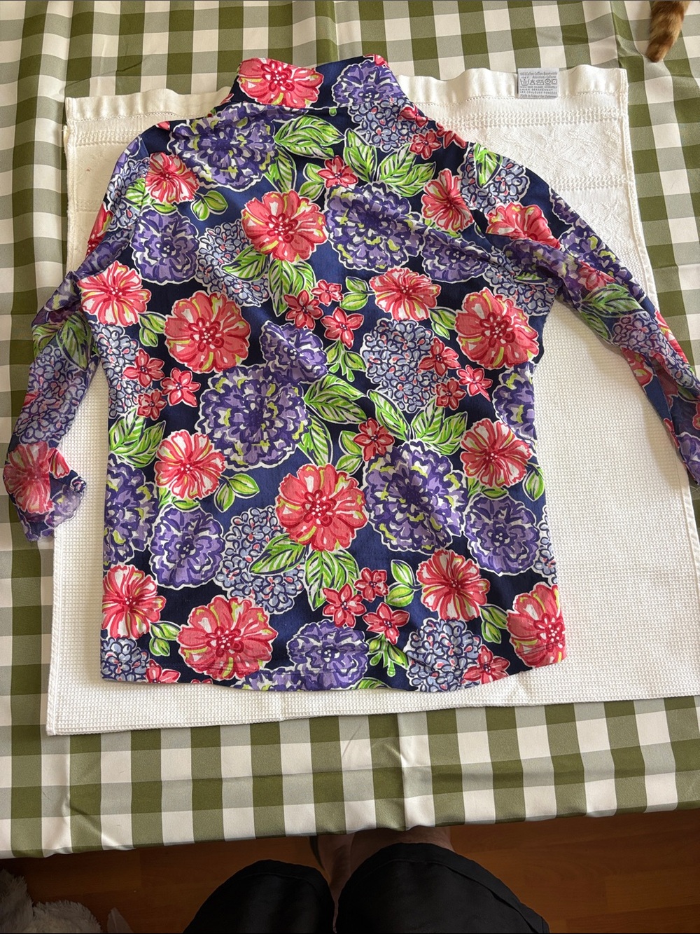 Ladies IBKUL quarter zip top - Picture 9 of 9